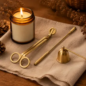 Candle Care & Wick Trimmer Kit