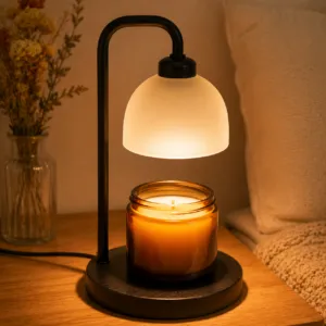 Dome Glass Candle Warmer Lamp
