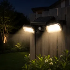 Dual-Head Motion Solar Light