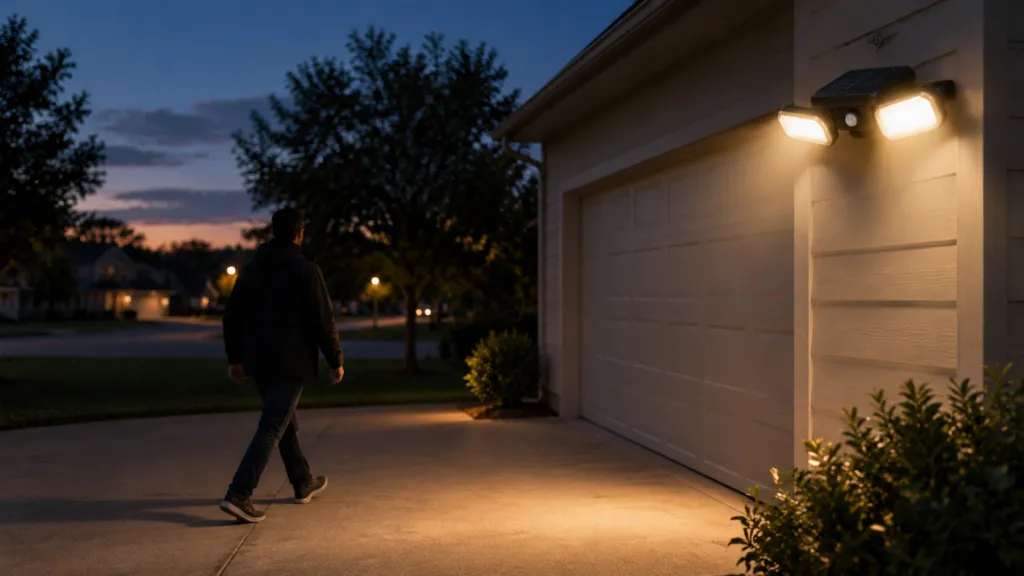 Solar Flood Lights with Motion Sensor: Detection Zone Guide
